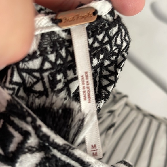 NWOT Free People baby doll scoop-back dress - Picture 7 of 7